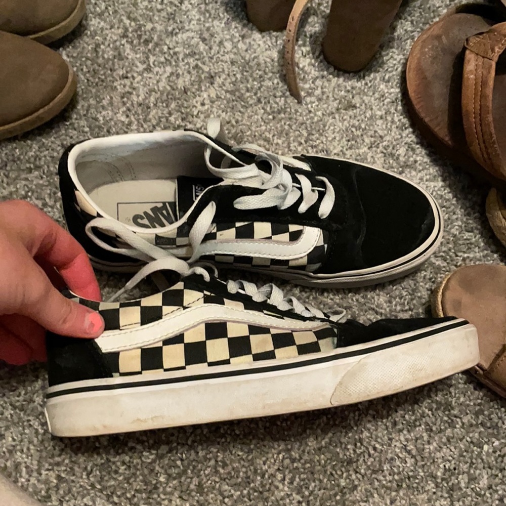 Checkered Vans!